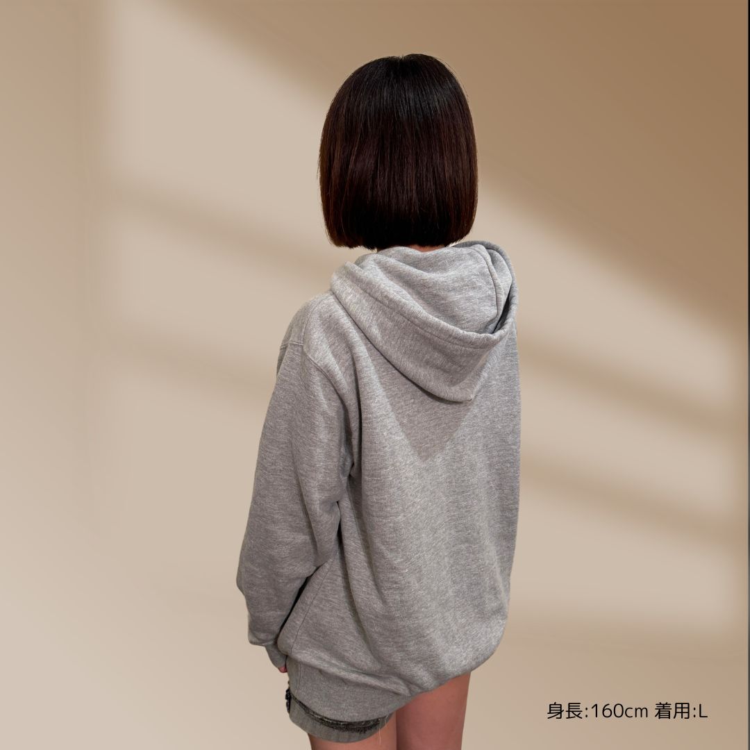 ジップパーカー(ランデフコーヒーロゴ)